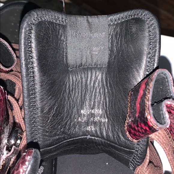 Men’s YSL sneakers - Picture 7 of 7